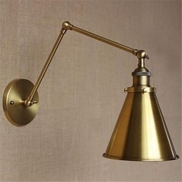 Recurso moderno contemporâneo retrô galvanizado para proteção ocular de braço oscilante, luz ambiente