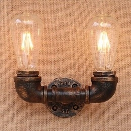 Recurso de pintura retrô country para arandelas de parede de luz ambiente estilo mini