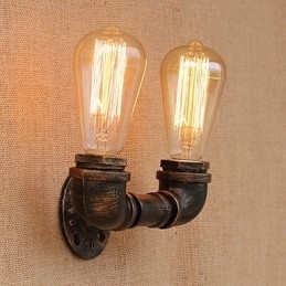 Recurso de pintura retrô country para arandelas de parede de luz ambiente estilo mini
