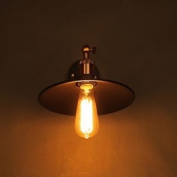 Pintura tradicional clássica rústica de chalé country para arandelas de parede com luz ambiente e braço oscilante