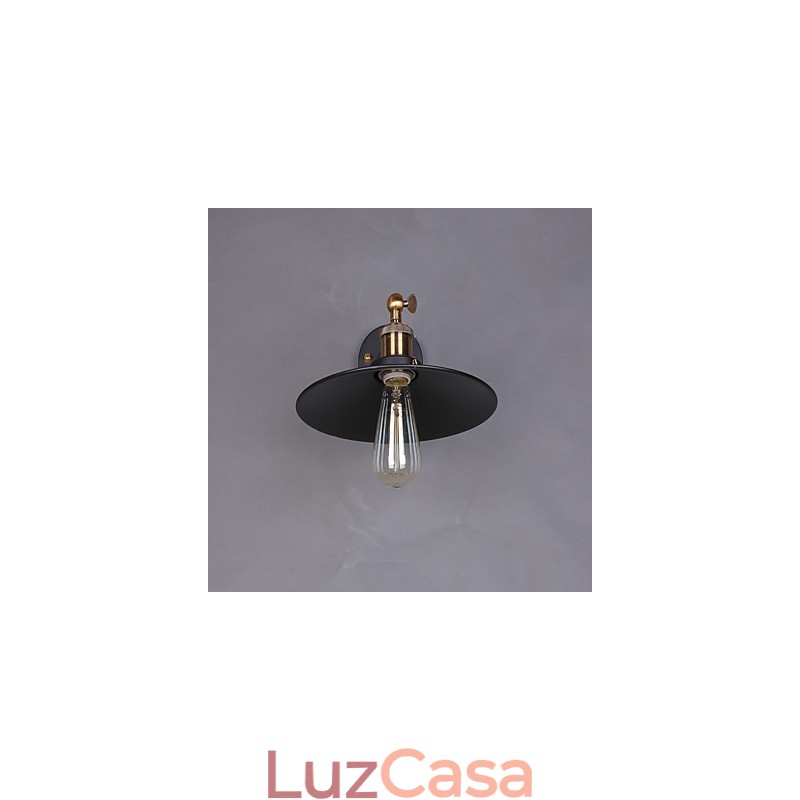 Pintura tradicional clássica rústica de chalé country para arandelas de parede com luz ambiente e braço oscilante