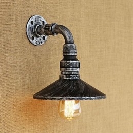 Pintura rústica estilo chalé country retrô para apliques de parede com luz ambiente estilo mini