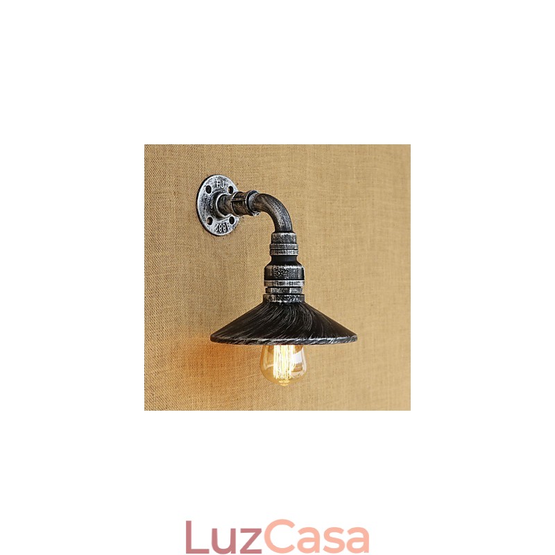 Pintura rústica estilo chalé country retrô para apliques de parede com luz ambiente estilo mini