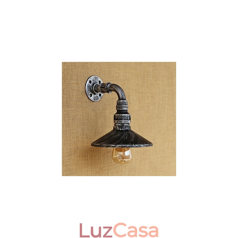 Pintura rústica estilo chalé country retrô para apliques de parede com luz ambiente estilo mini