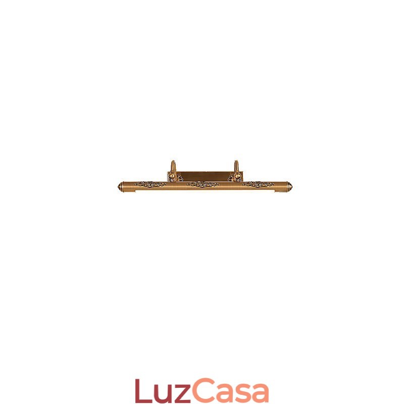 Lâmpada de espelho 80CM 1Tradicional Vintage Antique Latão Característica para