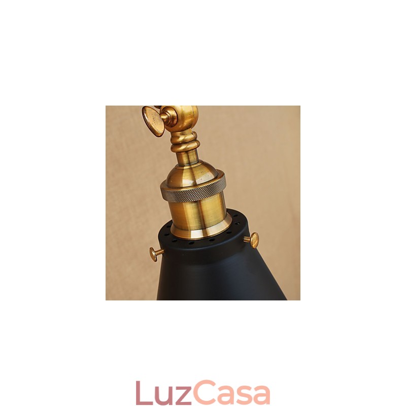 Pintura rústica de chalé country para luzes de braço oscilante com luz ambiente