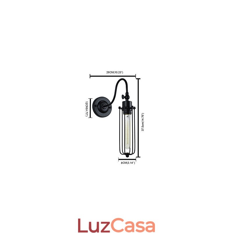 Pintura Clássica Tradicional Rústica Lodge Recurso para Luzes de Parede Downlight Luz de Parede