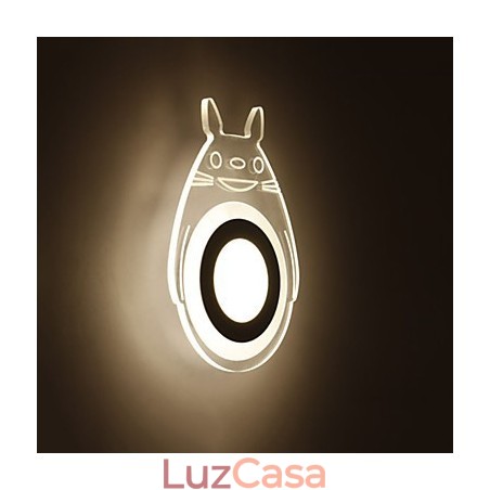 Pintura contemporânea moderna integrada para arandelas de parede com luz ambiente Pintura contemporânea moderna integrada para arandelas de parede com luz ambiente