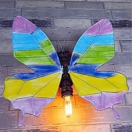 Pintura moderna contemporânea integrada, recurso de pintura contemporânea para arandelas de parede com luz ambiente