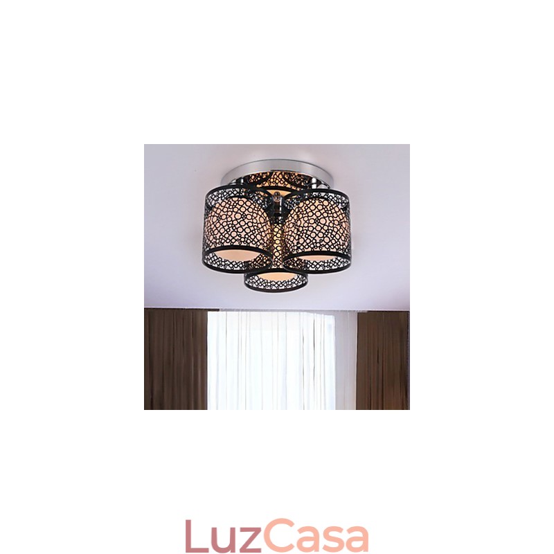 Pintura Contemporânea Moderna Metal Montagem Embutida