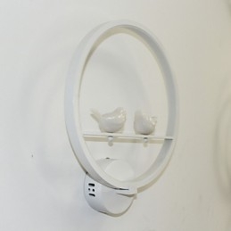 Luminária de parede para quarto Luminária de cabeceira e personalidade criativa de escada circular minimalista moderna Luminária de parede para corredor