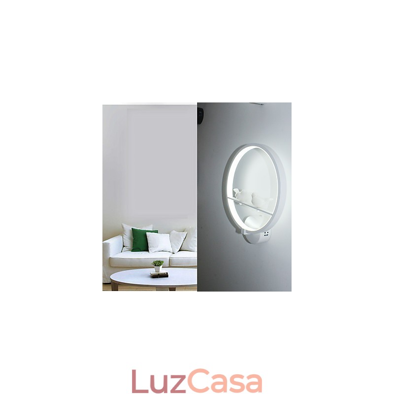Luminária de parede para quarto Luminária de cabeceira e personalidade criativa de escada circular minimalista moderna Luminária de parede para corredor
