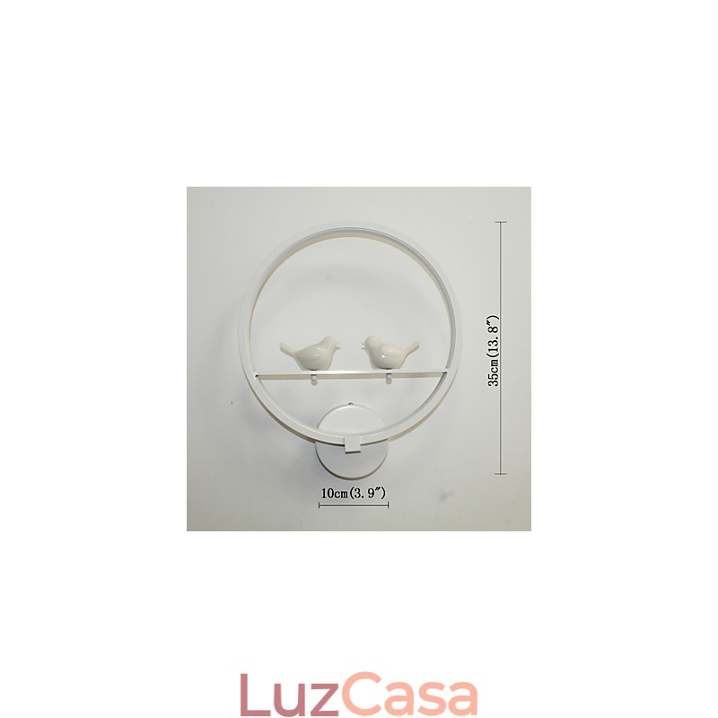 Luminária de parede para quarto Luminária de cabeceira e personalidade criativa de escada circular minimalista moderna Luminária de parede para corredor