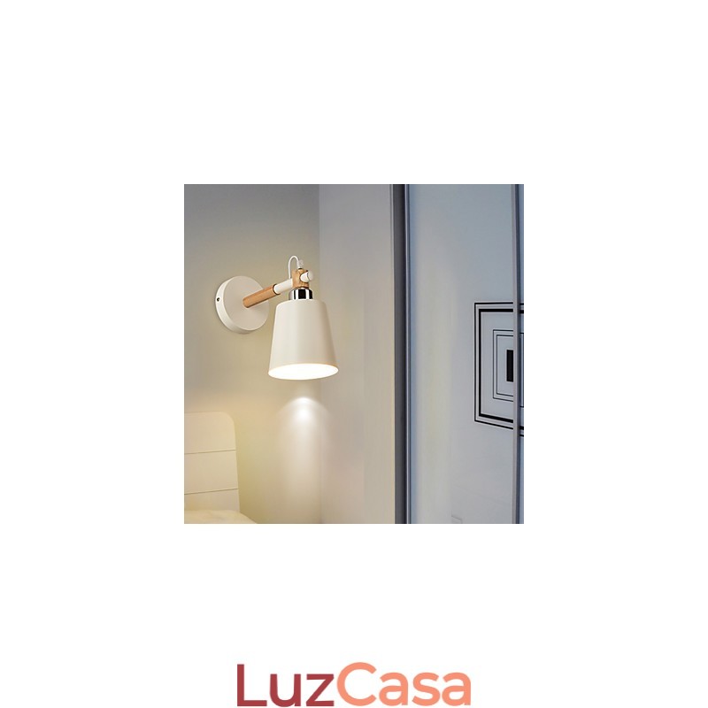 Luminária de parede moderna contemporânea com luz ambiente