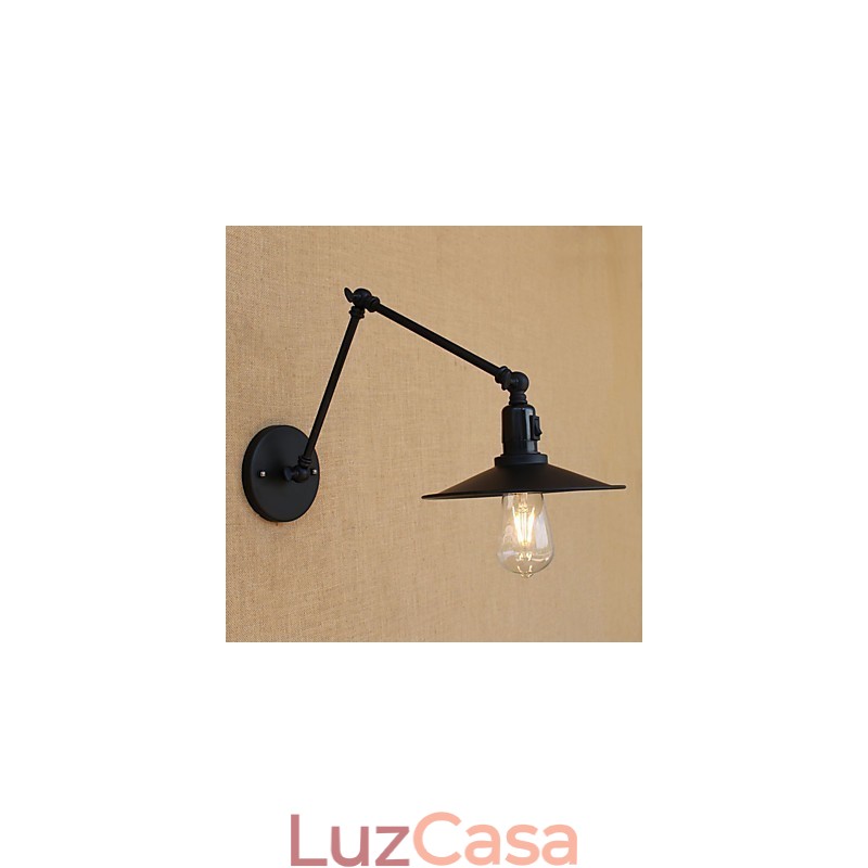 Recurso de pintura retrô country para luzes de braço oscilante estilo mini, luz de parede