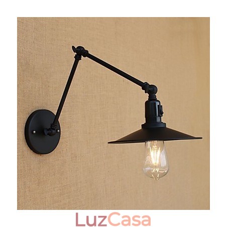 Recurso de pintura retrô country para luzes de braço oscilante estilo mini, luz de parede Recurso de pintura retrô country para luzes de braço oscilante estilo mini, luz de parede