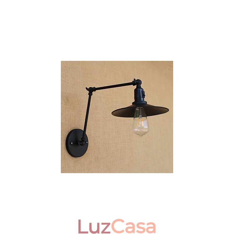 Recurso de pintura retrô country para luzes de braço oscilante estilo mini, luz de parede