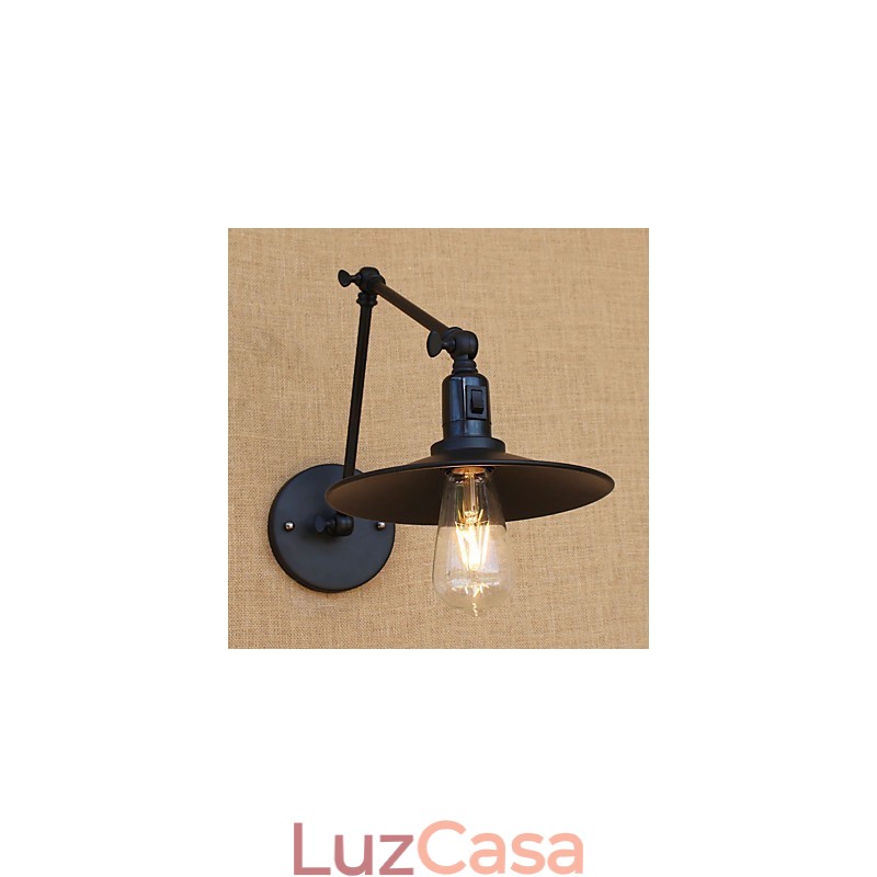 Recurso de pintura retrô country para luzes de braço oscilante estilo mini, luz de parede