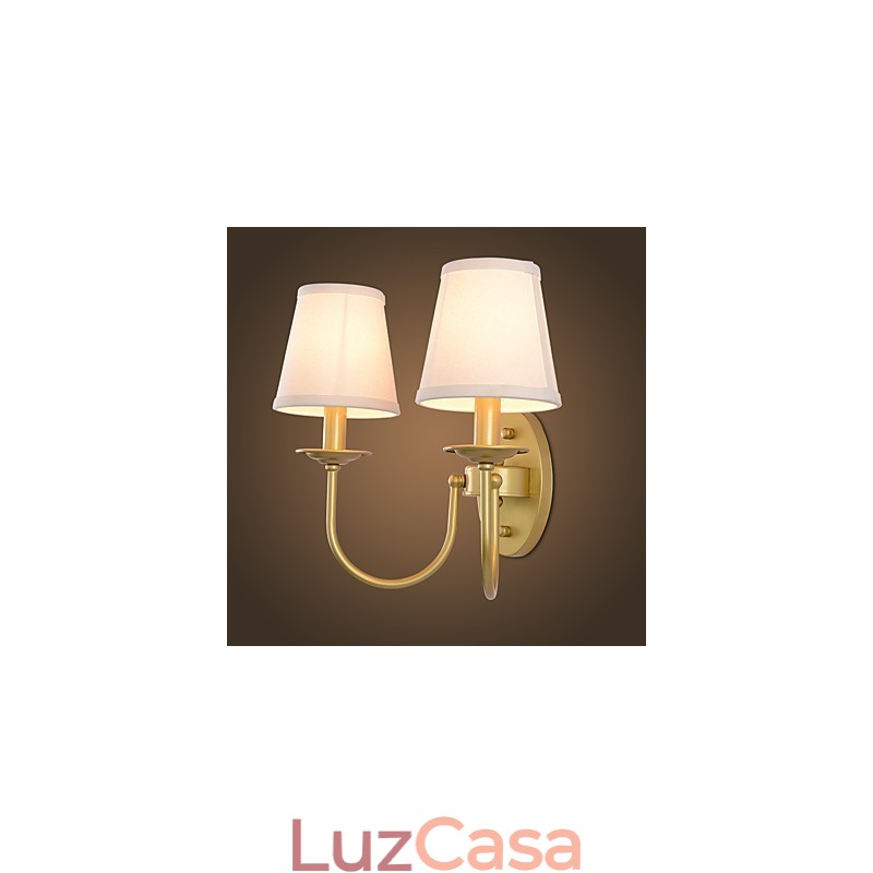 Rústico Lodge Simples Vintage Pintura Característica Luz Ambiente Arandelas de Parede Luz de Parede