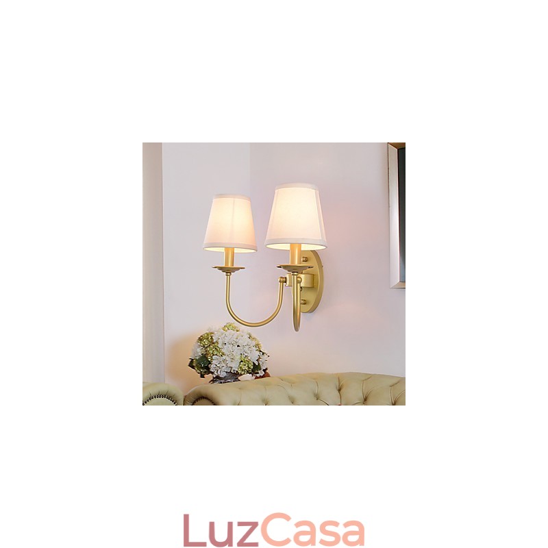 Rústico Lodge Simples Vintage Pintura Característica Luz Ambiente Arandelas de Parede Luz de Parede