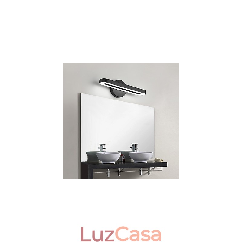 Luminária de parede moderna contemporânea com luz ambiente