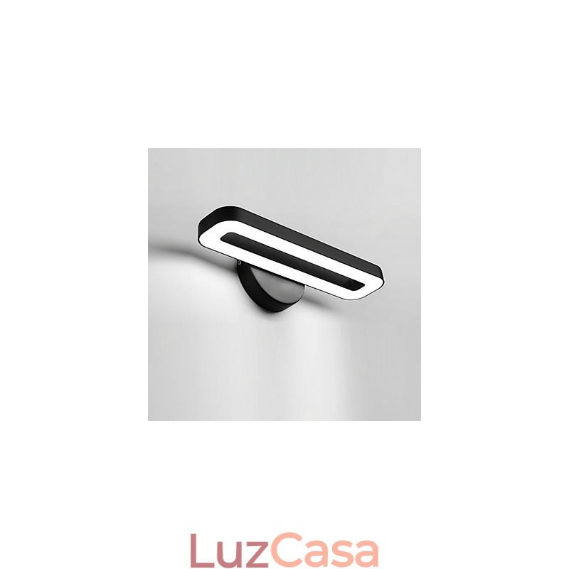 Luminária de parede moderna contemporânea com luz ambiente