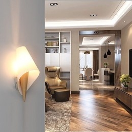 Recurso contemporâneo moderno para arandelas de parede de luz ambiente estilo mini