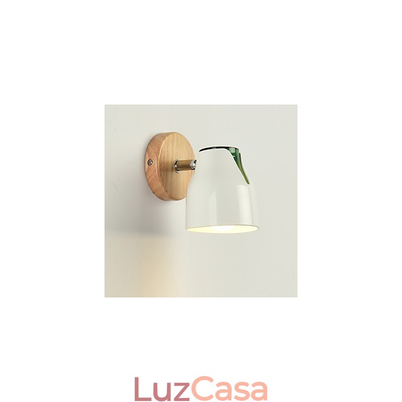 Luminária de parede moderna contemporânea com luz ambiente