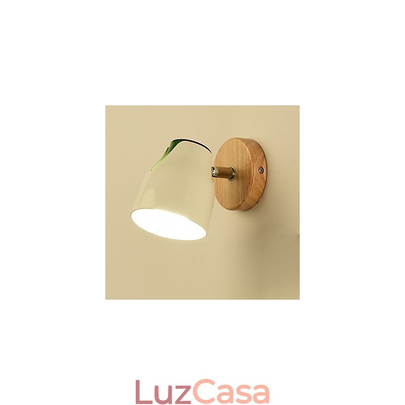 Luminária de parede moderna contemporânea com luz ambiente