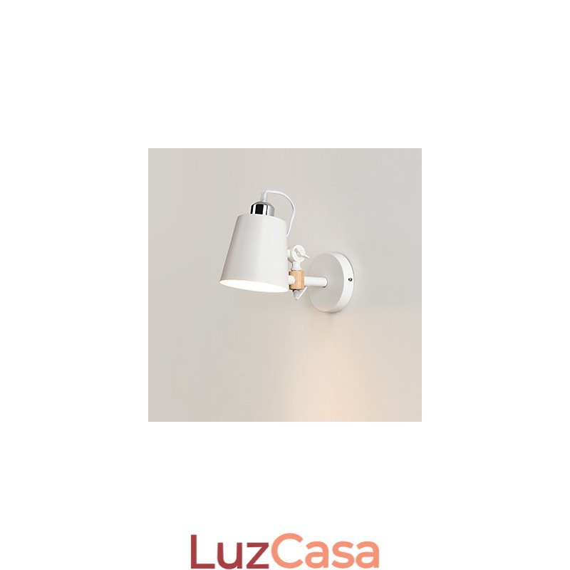 Luminária de parede moderna contemporânea com luz ambiente