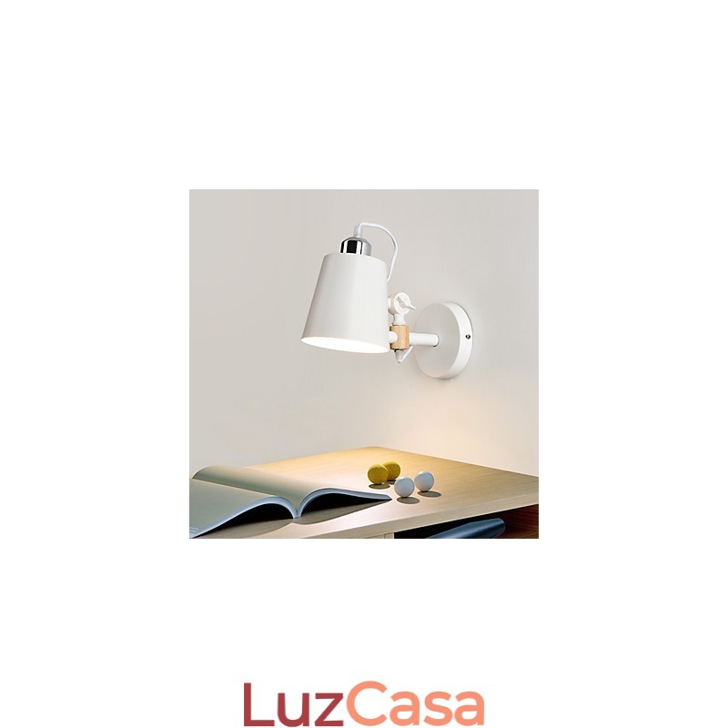 Luminária de parede moderna contemporânea com luz ambiente