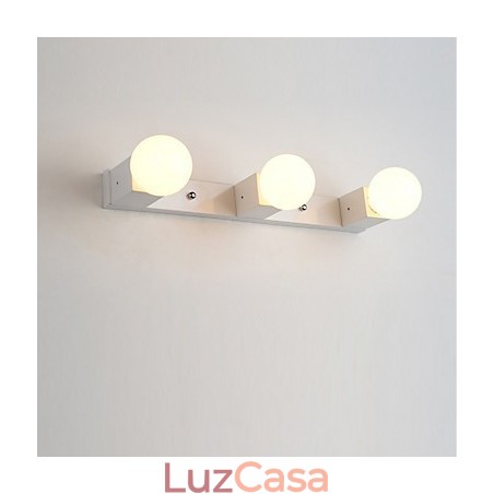 Luminária de parede moderna contemporânea com luz ambiente Luminária de parede moderna contemporânea com luz ambiente