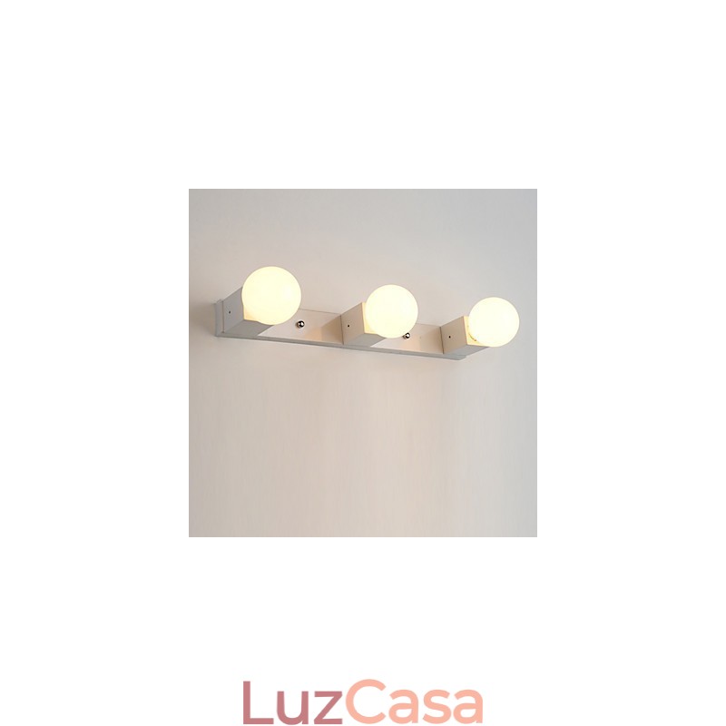 Luminária de parede moderna contemporânea com luz ambiente