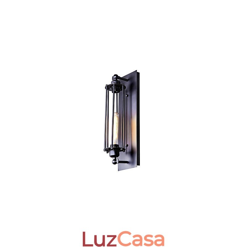 Rústico Lodge Country Retro Vintage Pintura Recurso para Mini Estilo Luz Ambiente Apliques de Parede Luz de Parede