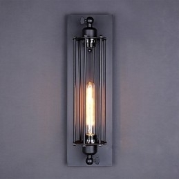 Rústico Lodge Country Retro Vintage Pintura Recurso para Mini Estilo Luz Ambiente Apliques de Parede Luz de Parede