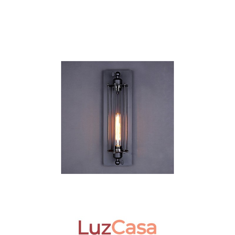 Rústico Lodge Country Retro Vintage Pintura Recurso para Mini Estilo Luz Ambiente Apliques de Parede Luz de Parede
