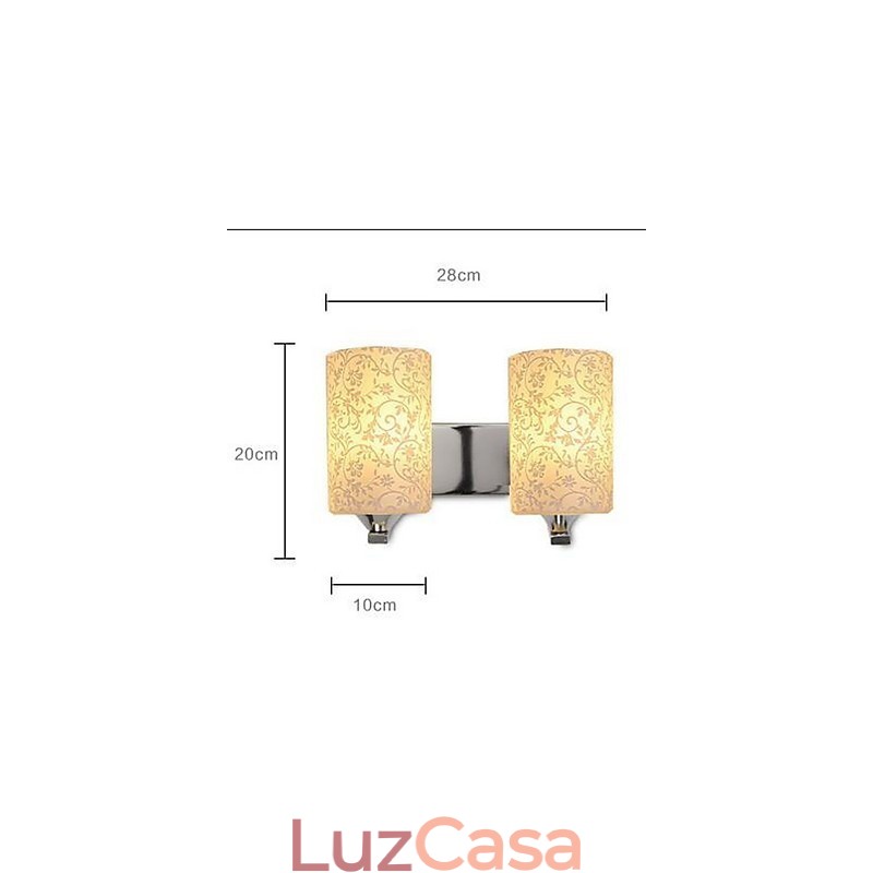 Moderno Contemporâneo Outros Apresentam Uplight Wall Sconces Luz de Parede