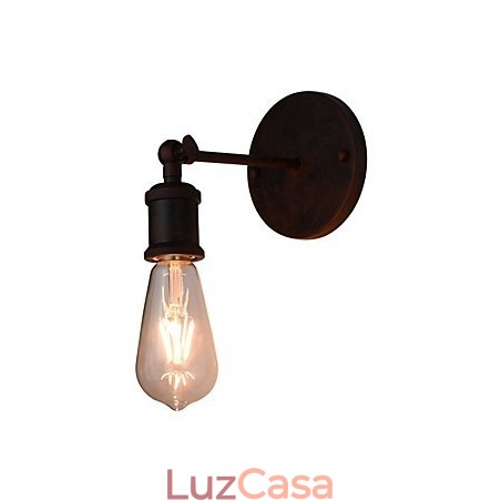 Luminária de parede Arandelas de parede Luminária de parede de ferro Lâmpada de parede sabre de luz preta muda na parede Luminária de parede Arandelas de parede Luminária de parede de ferro Lâmpada de parede sabre de luz preta muda na parede