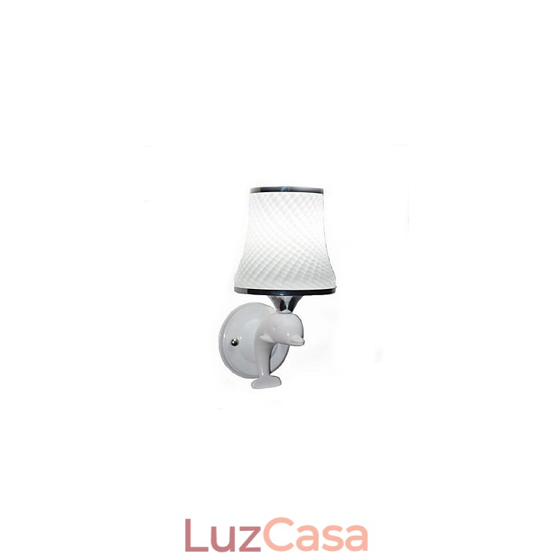 Luminária de parede vintage galvanizada Downlight