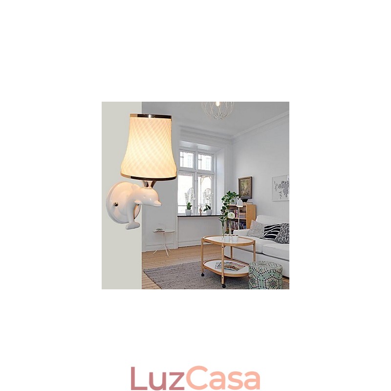 Luminária de parede vintage galvanizada Downlight