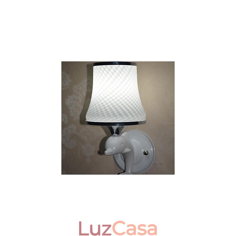 Luminária de parede vintage galvanizada Downlight