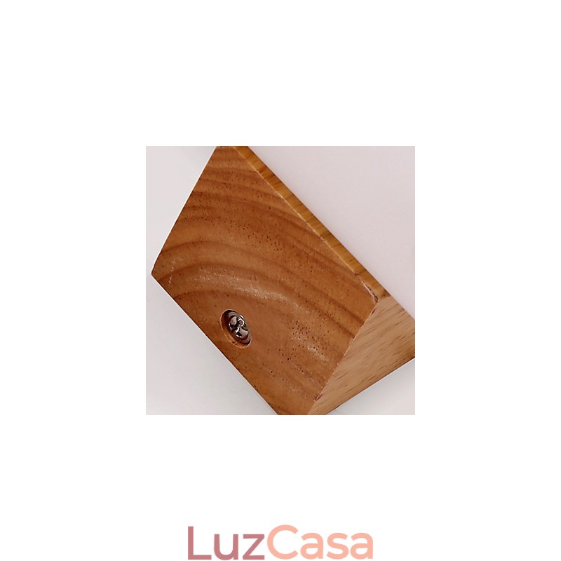 Novidade Country Feature para Mini Estilo Proteção para os Olhos Downlight Wall Sconces Luz de Parede Log Wood Quarto Lâmpada de Cabeceira