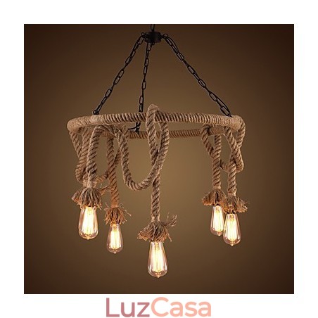 Lustre Americano de Cânhamo Country