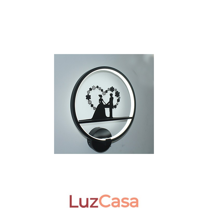 Luminária de parede de produto de alumínio Luminária de parede criativa minimalista moderna Luminária de parede de fundo de sala de estar na moda Luminária de varanda Luzes de corredor