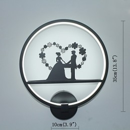 Luminária de parede de produto de alumínio Luminária de parede criativa minimalista moderna Luminária de parede de fundo de sala de estar na moda Luminária de varanda Luzes de corredor