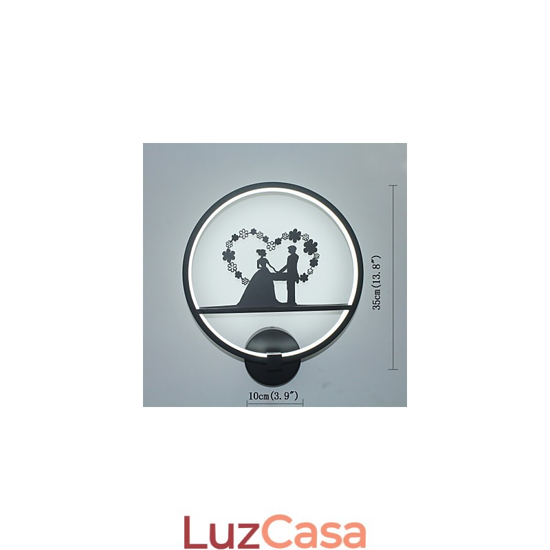 Luminária de parede de produto de alumínio Luminária de parede criativa minimalista moderna Luminária de parede de fundo de sala de estar na moda Luminária de varanda Luzes de corredor