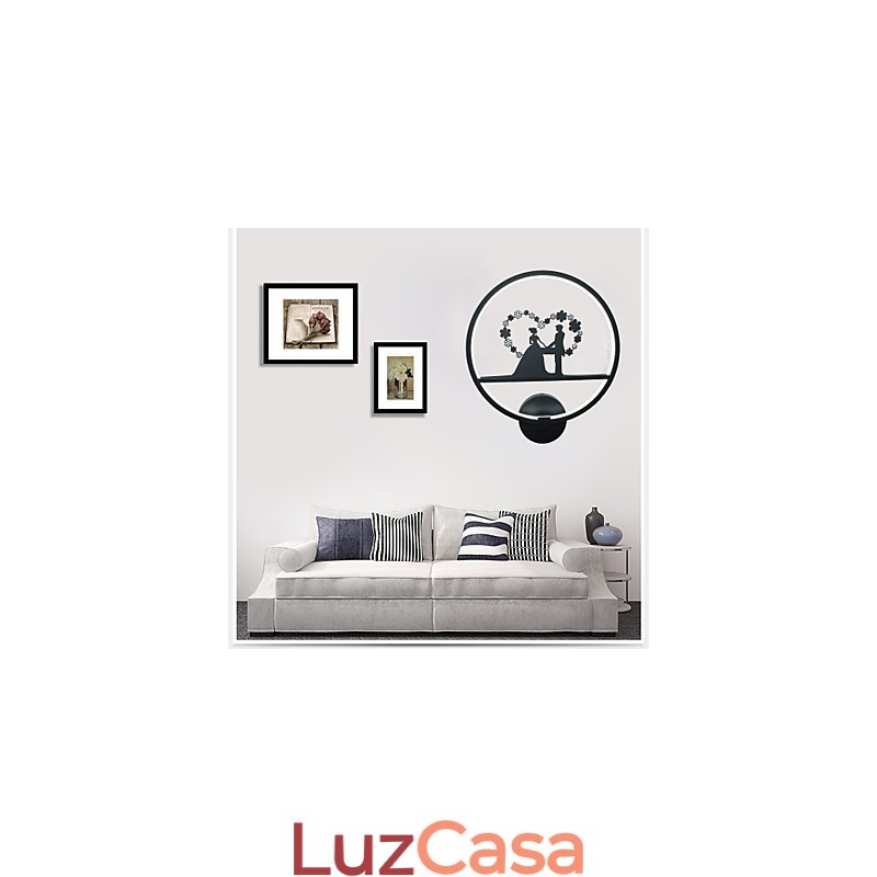 Luminária de parede de produto de alumínio Luminária de parede criativa minimalista moderna Luminária de parede de fundo de sala de estar na moda Luminária de varanda Luzes de corredor