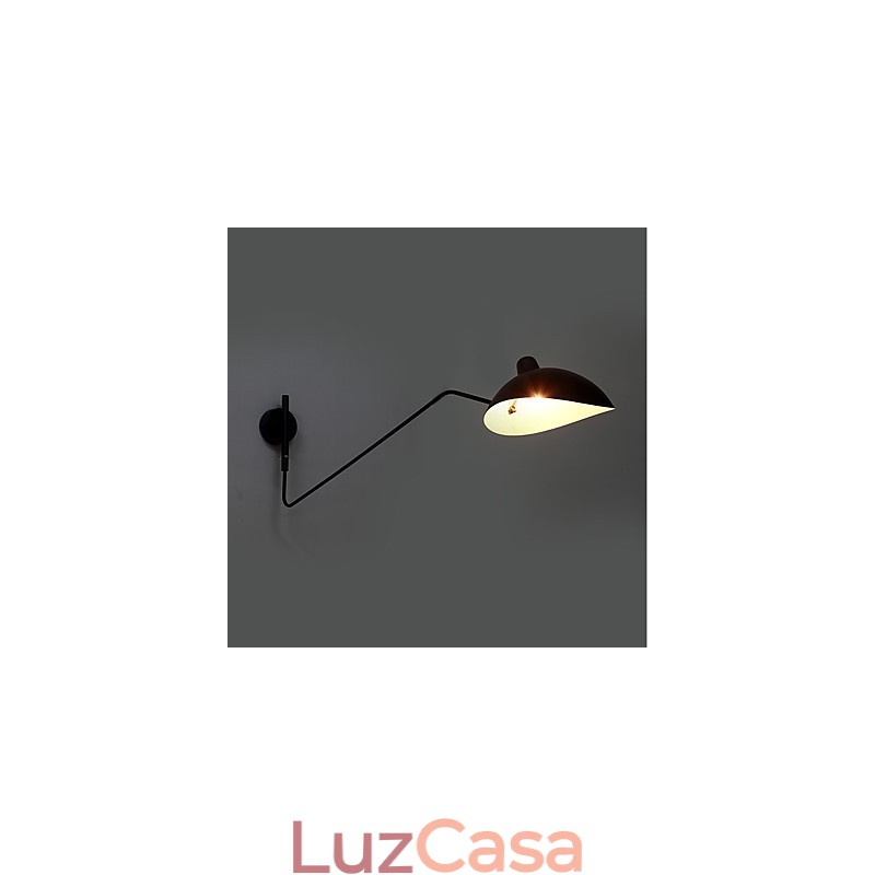 Luminária de parede vintage estilo industrial loft americano para quarto, sala de jantar, sala de café e bar, decoração de parede