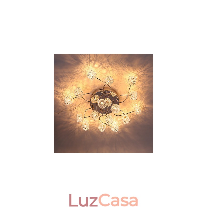 Capuz de arame de alumínio com luz de cúpula de sucção, design patenteado, teto