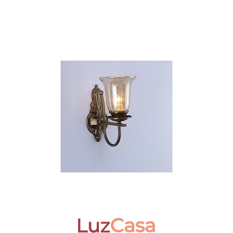 Recurso eletrogalvanizado contemporâneo moderno para arandelas de parede com luz ambiente